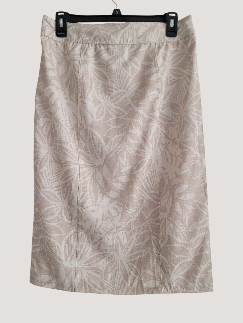 Rip Skirt Hawaii Length 3 Nice Shins Neutral Floral Pocket Wrap Tropical Small - Picture 2 of 8